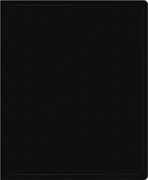 Папка на 2-х кольцах Silwerhof Eco A4 пластик 0.5мм кор.30мм черный