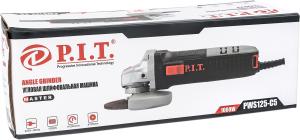 Углошлифовальная машина P.I.T. PWS125-C5 1000Вт 11000об/мин рез.шпин.:M14 d=125мм