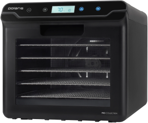 Сушка для фруктов и овощей Polaris PFD 2402H Pro 19под. 500Вт черный
