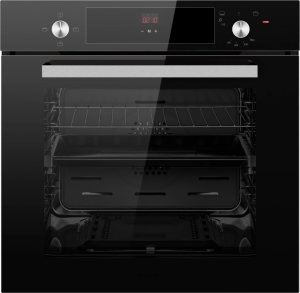 Духовой шкаф Газовый Weissgauff WGO 706 D черное стекло