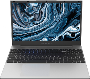 Ноутбук Digma Pro Breve Ryzen 7 5700U 16Gb SSD512Gb AMD Radeon 15.6" IPS FHD (1920x1080) Windows 11 Pro silver WiFi BT Cam 4500mAh (DN15R7-ADXW01)