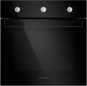 Духовой шкаф Электрический Maunfeld EOGC604BSlim черный