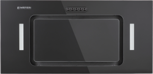 Вытяжка встраиваемая Meferi Ultra INBOX60BK Glass черный управление: кнопочное (1 мотор)