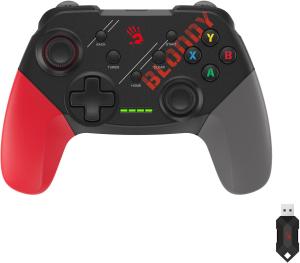 Геймпад A4Tech Bloody GPW50 Sports черный/красный USB Беспроводной виброотдача обратная связь (GPW50 SPORTS RED)