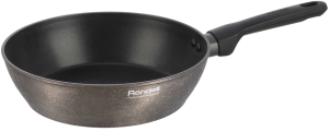 Сковорода Rondell Posh RDA-1475 круглая 24см покрытие: Xylan Plus ручка несъемная (без крышки) бронзовый