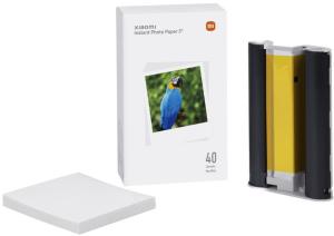 Фотобумага Xiaomi Instant Photo Paper 3" BHR6756GL A7/273г/м2/40л./белый глянцевое гладкая для термической печати