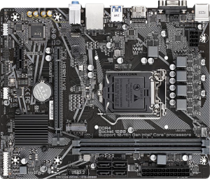 Материнская плата Gigabyte H510M H V2 2.0 Soc-1200 Intel Q470 2xDDR4 mATX AC`97 8ch(7.1) GbLAN+VGA+HDMI