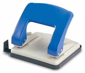 Дырокол Kw-Trio Stylish Medium 09660 макс.:20лист. металл ассорти отв.:2 с линейкой