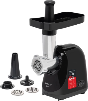 Мясорубка Scarlett Red & Black SC-MG45S75 1800Вт черный/красный