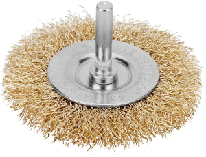 Щетка дисковая по мет. Matrix 74446 d=60мм d(посад.)=6мм (дрели)