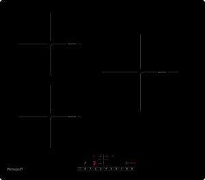 Индукционная варочная поверхность Weissgauff HI 630 BSC черный
