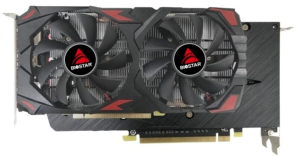 Видеокарта Biostar PCI-E 3.0 RX580 2048SP AMD Radeon RX 580 8Gb 256bit GDDR5 1274/7000 HDMIx1 DPx2 HDCP Ret