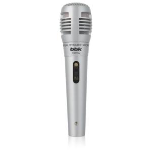 Микрофон проводной BBK CM114 2.5м серебристый