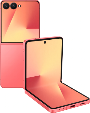 Смартфон Samsung SM-F766B Galaxy Flip7 512Gb 12Gb коралловый раскладной 3G 4G 1Sim 6.9" 1080x2520 Android 16 50Mpix 802.11 a/b/g/n/ac/ax/be NFC GPS GSM900/1800 GSM1900 Protect