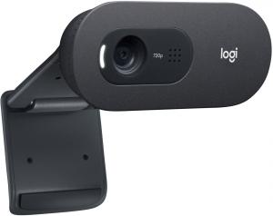 Камера Web Logitech HD Webcam C505e черный 1.2Mpix (1280x720) USB2.0 с микрофоном для ноутбука (960-001372)