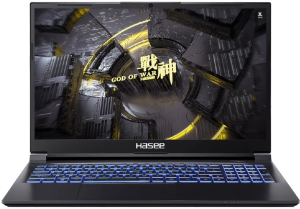 Ноутбук Hasee Z8 Z8 B63614FH Core i7 13620H 16Gb SSD1Tb NVIDIA GeForce RTX 3050 4Gb 15.6" IPS FHD (1920x1080) без ОС black WiFi BT Cam