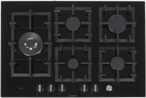 Газовая варочная поверхность Bosch PPS7A6M90R черный