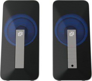 Колонки Оклик OK-130 2.0 черный 10Вт BT портативные