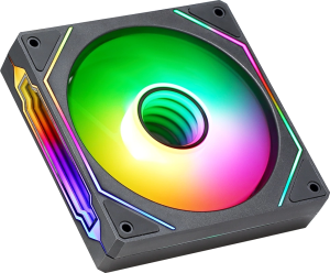 Вентилятор для корпуса Formula Floe 12BK ARGB 120х120x25 черный 4-pin 26.8дБ (FLOE 12BK ARPW) Ret