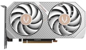 Видеокарта Zotac PCI-E 4.0 RTX 5060 TWIN EDGE OC WHITE ED NVIDIA GeForce RTX 5060 8Gb 128bit GDDR7 2460/17000 HDMIx1 DPx3 HDCP Ret