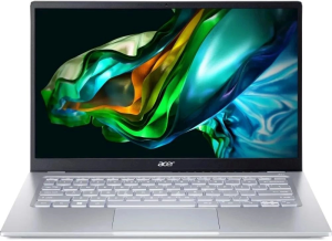 Ноутбук Acer Swift Go 14 SFG14-41-R7EG Ryzen 7 7730U 16Gb SSD1Tb AMD Radeon Graphics 14" IPS FHD (1920x1080) Windows 11 Home silver WiFi BT Cam (NX.KG3CD.002)