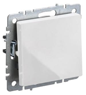 Выключатель IEK Brite ВС10-1-0-БрБ скрыт. 1кл. IP20 белый (упак.:1шт) (BR-V10-0-10-K01)