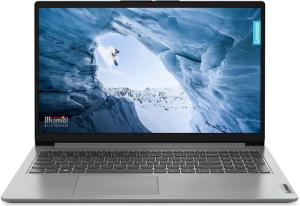 Ноутбук Lenovo IdeaPad 1 15IAU7 Core i3 1215U 8Gb SSD512Gb Intel UHD Graphics 15.6" TN FHD (1920x1080) без ОС grey WiFi BT Cam (82QD00EJUE)