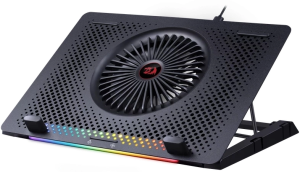 Подставка для ноутбука Redragon Ivy (77905) 15.6" 360x250x55мм 19дБ 2xUSB 5x 140ммFAN 890г металл/пластик черный