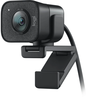 Камера Web Logitech StreamCam черный (1920x1080) USB Type-C с микрофоном (960-001283)