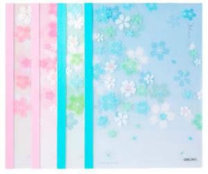 Тетрадь Deli SAKURA WPA540 A5 40л линейка ассорти