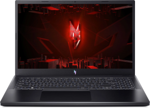 Ноутбук Acer Nitro V 15 ANV15-51-735K Core i7 13620H 16Gb SSD512Gb NVIDIA GeForce RTX4050 6Gb 15.6" IPS FHD (1920x1080) без ОС black WiFi BT Cam (NH.QNBER.002)
