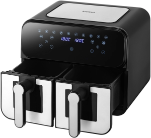 Аэрогриль Kitfort КТ-2269 2400Вт серебристый/черный