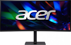 Монитор Acer 34" Nitro CZ342CURVbmiphuzx черный VA LED 1ms 21:9 HDMI M/M матовая HAS 3000:1 300cd 178гр/178гр 3440x1440 180Hz DP 2K USB 7.97кг