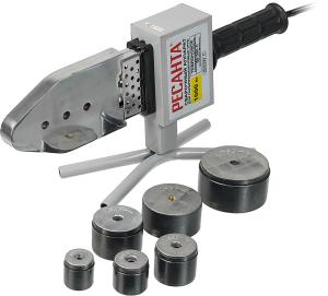 Сварочный аппарат для пластиковых труб Ресанта АСПТ-1000 1кВт парн.насад. (кейс в компл.)