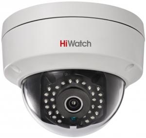 Камера видеонаблюдения IP HiWatch DS-I122 4-4мм цв. корп.:белый (DS-I122 (4 MM))