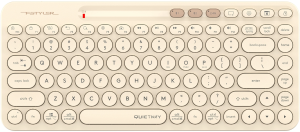 Клавиатура A4Tech Fstyler FBK36C AS бежевый USB беспроводная BT/Radio slim Multimedia (FBK36C AS)