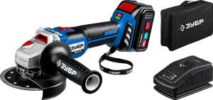 Углошлифовальная машина Зубр AB-125-41 1200Вт 10000об/мин рез.шпин.:M14 d=125мм