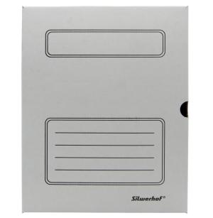 Короб архивный Silwerhof КА-150БЕЛЫЙ микрогофрокартон корешок 150мм 260x325x150мм белый