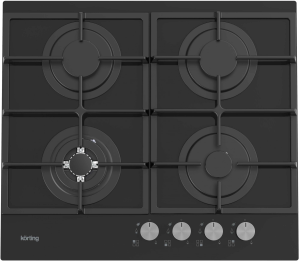 Газовая варочная поверхность Korting HGG 6722 CTN черный