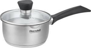 Ковш Rondell Strike Grey Ultra RDS-1946 1.3л. d=16см (с крышкой) стальной