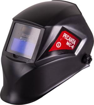 Маска сварщика Ресанта МС-6 филь.:хамел. см.экр.90x35мм черный (65/60)