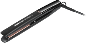 Выпрямитель Redmond HS1716 55Вт черный макс.темп.:230С покрытие:керамико-турмалиновое