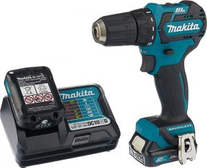 Дрель-шуруповерт Makita DF332DWAE аккум. патрон:быстрозажимной (кейс в комплекте)