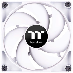 Вентилятор для корпуса Thermaltake CT120 120х120x25 белый 4-pin 25.8дБ (упак.:2шт) (CL-F151-PL12WT-A) Ret