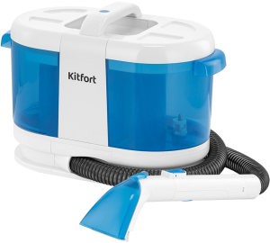 Пылесос моющий Kitfort КТ-5376 170Вт голубой/белый