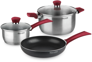 Набор посуды Rondell Strike RDS-1217 5 предметов