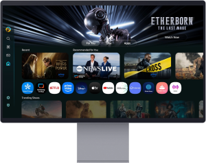 Монитор Samsung 32" Odyssey OLED G8 LS32FM902SIXCI серебристый OLED LED 16:9 HDMI матовая HAS Piv 260cd 178гр/178гр 3840x2160 DP 4K USB 8.4кг