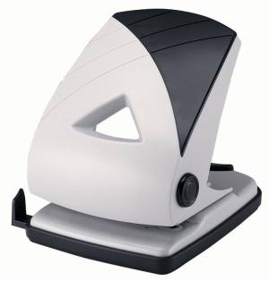 Дырокол Kw-Trio BIAS 097Q0 макс.:40лист. металл/пластик черный/серый отв.:2 с линейкой