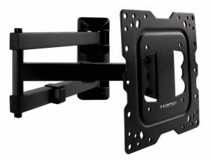 Кронштейн для телевизора Kromax DIX-18 черный 22"-65" макс.40кг настенный поворот и наклон