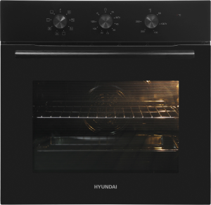 Духовой шкаф Электрический Hyundai HEO 66412 BG черный